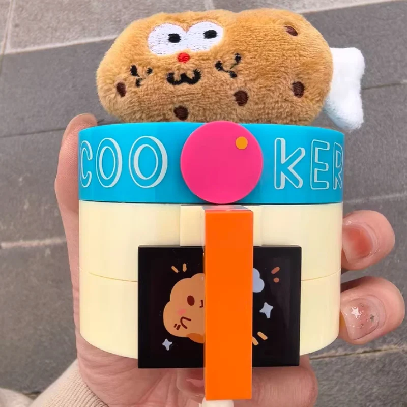 

Конструктор AREAX Brick Zone: Настенный держатель для ключей «Время вкусностей», сборная игрушка, подарок для девочек, плюшевый брелок-сюрприз в коробке