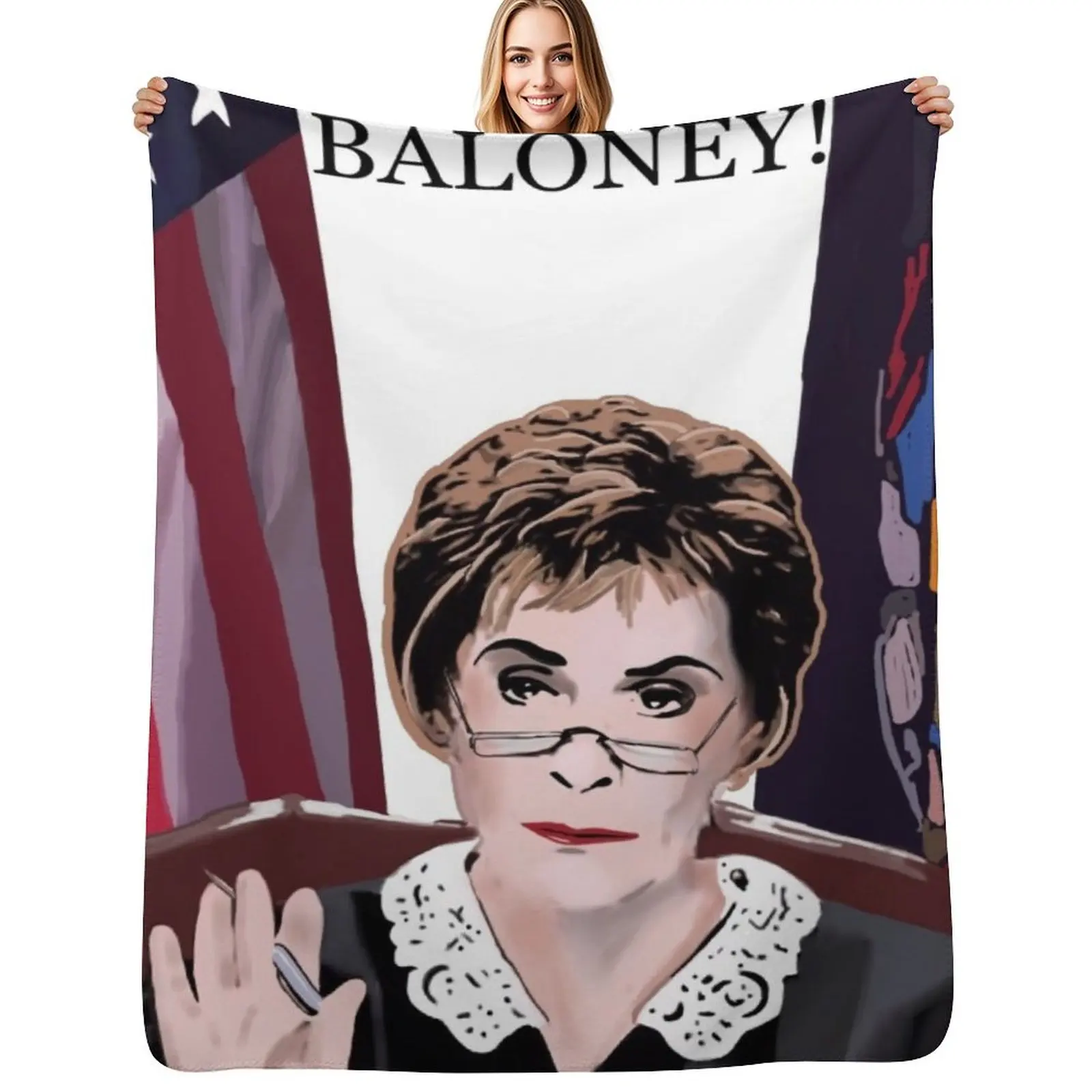 

BALONEY! Throw Blanket Bed Fashionable Vintage Flannels Sofas Blankets