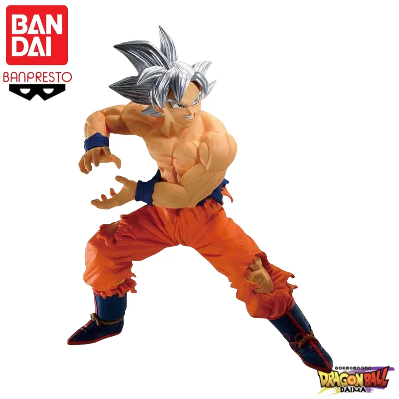 in stock Original BANDAI BANPRESTO Dragon Ball Son Goku Model toys action figure Garage statue Collectible Ornaments