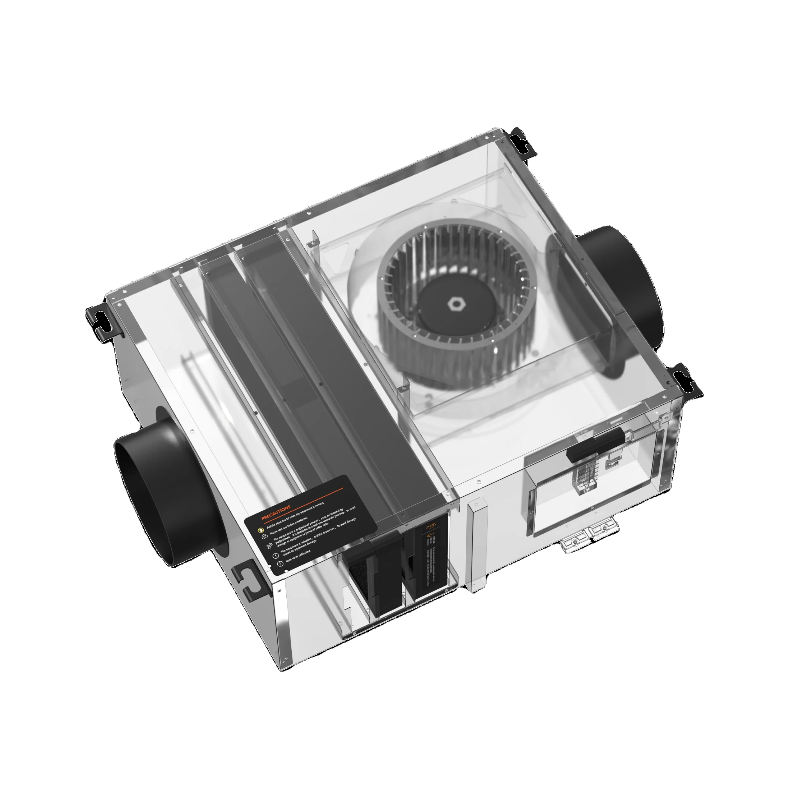 MIA-150SFJ Commercial 1500m3/h Centrifugal Fresh Air Supply Fan Air Exhaust Fan For Warehouse Basement Factory