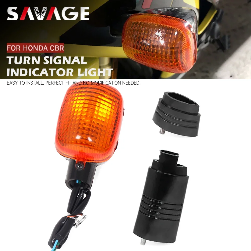 Turn Signal Indicator Light For HONDA CBR1100XX CB600F CB900F HORNET CBR600 F3 F4 F4i VTR1000F RVT1000 Motorcycle Blinker Holder