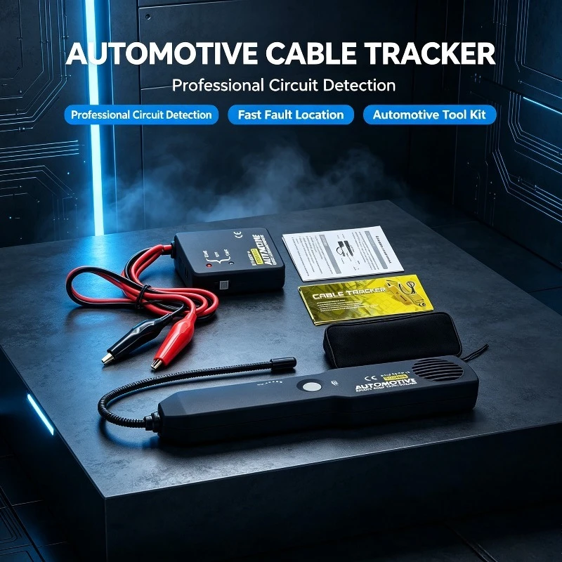 EM415PRO Automotive Wire Tracker, 6‑42V DC Short & Open Circuit Finder, Car Breakpoint Cable Detector for Vehicle Electrical