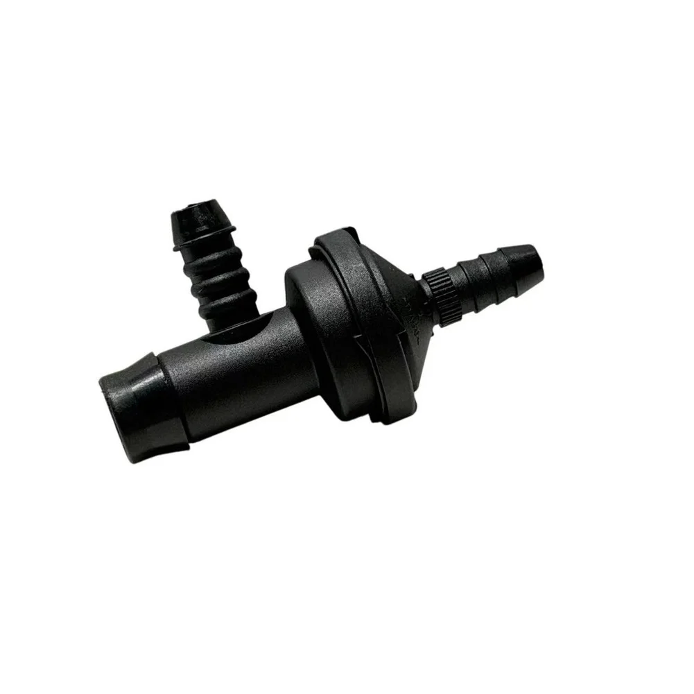 Turbo Bypass Vacuum Check Valve Engine Maintenance Black Ensures Unidirectional Flow Prevents Backflow On Shutdown