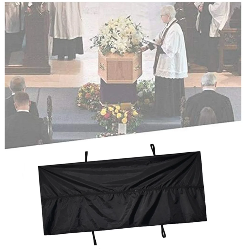 

1Pcs Portable Body Bag 210d Waterproof Double-Stitched Leakproof Carcass Bag for Pet Animal Poultry Dead Body Use Black