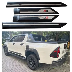 Accessori auto per Hilux Revo 2016-2023 Parti di automobili per copertura piastra centrale porta auto 4 porte