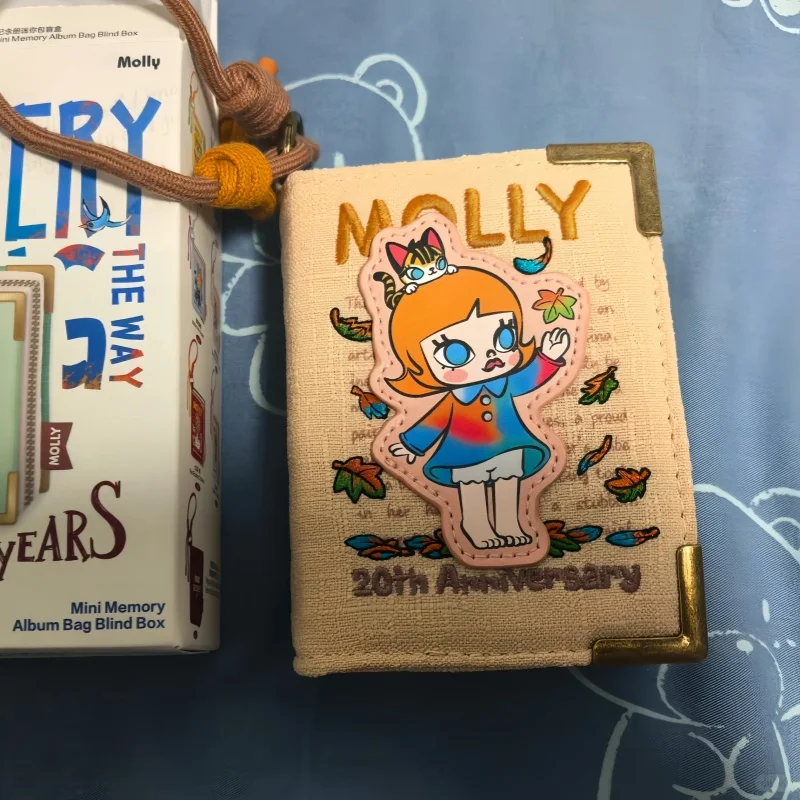 

Genuine Pop Mart Molly Scenery Along The Way Series Blind Box Mini Album Bag 20th Anniversary Mystery Box Fans Customized Gift