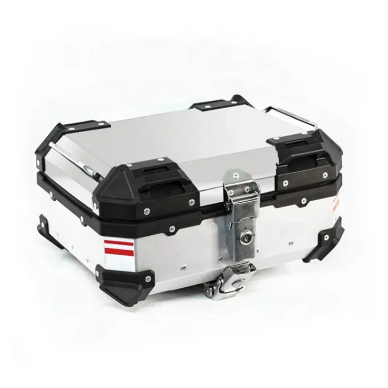 22-liter black and silver aluminum alloy motorcycle tailgate