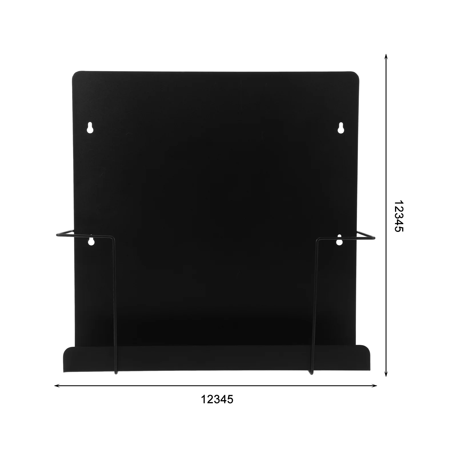 Rak Penyimpanan Logam Dinding untuk Piringan Hitam, Rak Pajangan untuk CD, DVD, dan Organizer Game, Dekorasi Kamar Tidur