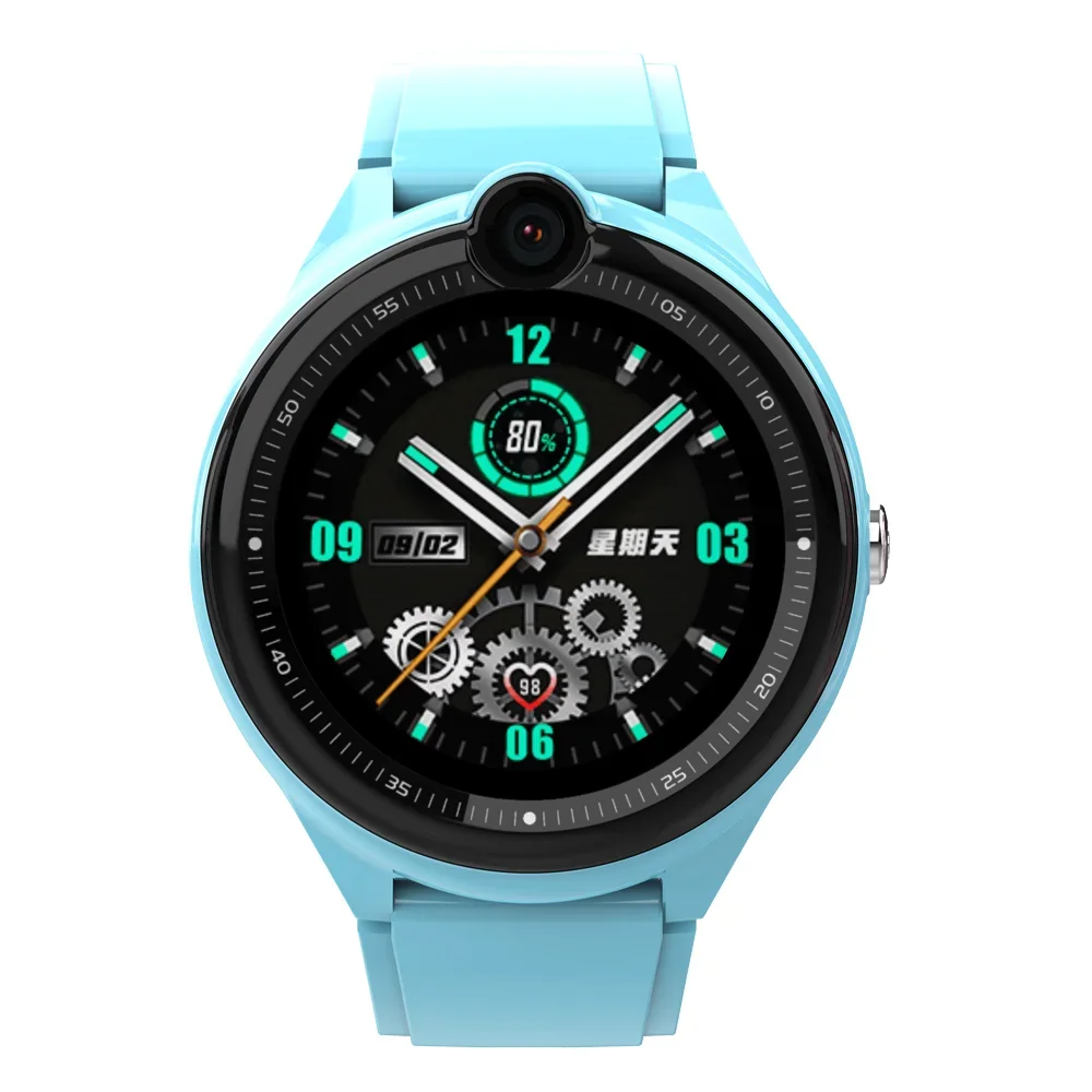 IP67 Waterproof Smart 4G Video Voice SOS Call Camera Watch Student Child Monitor GPS WIFI Trace Locate Android Phone Smartwatch