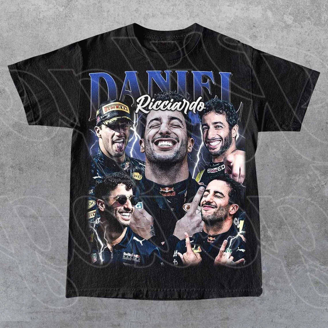 Limited Daniel Ricciardo Vintage T-Shirt Gift For Woman and Man Unisex T-Shirt