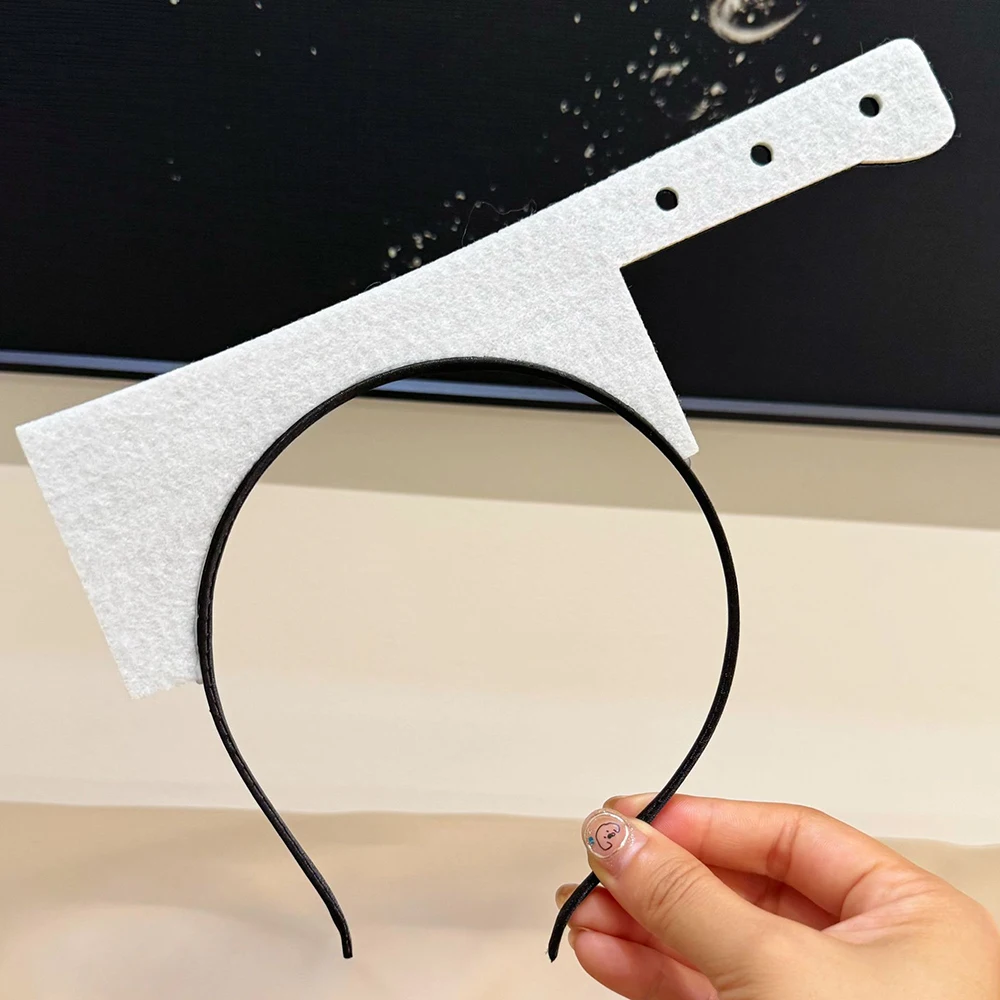 Axe Headband Haunted Halloween Headband Kitchen Knife Headband  Halloween Hair Ornament For Festive Party Role Play