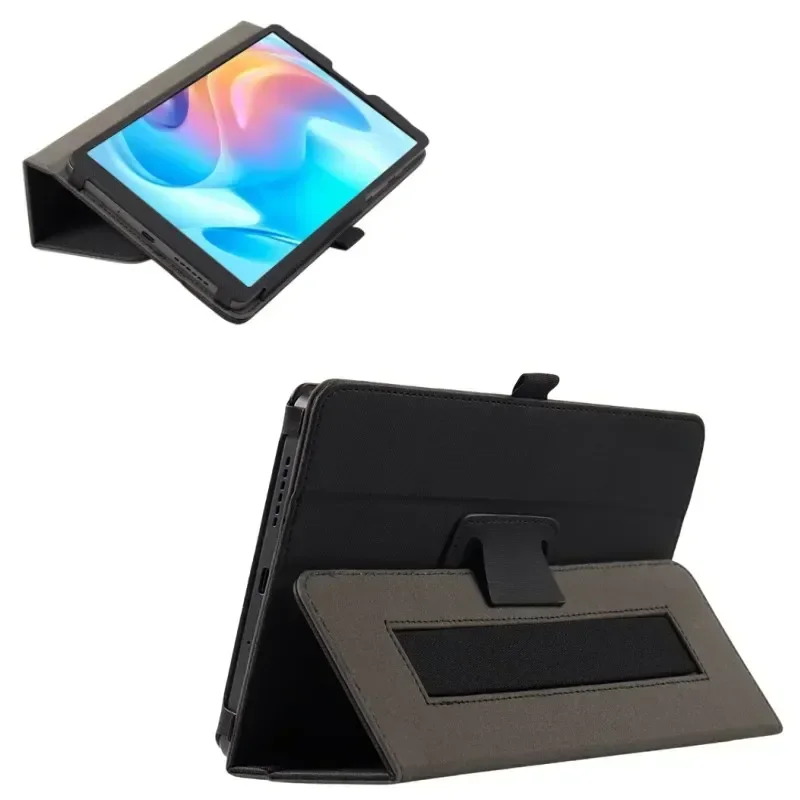 Capa dobrável de couro PU para Blackview Tab 60 8.7 "Tablet Case Funda magnética com alça de mão para Oscal Pad 5 8.68 (2024)