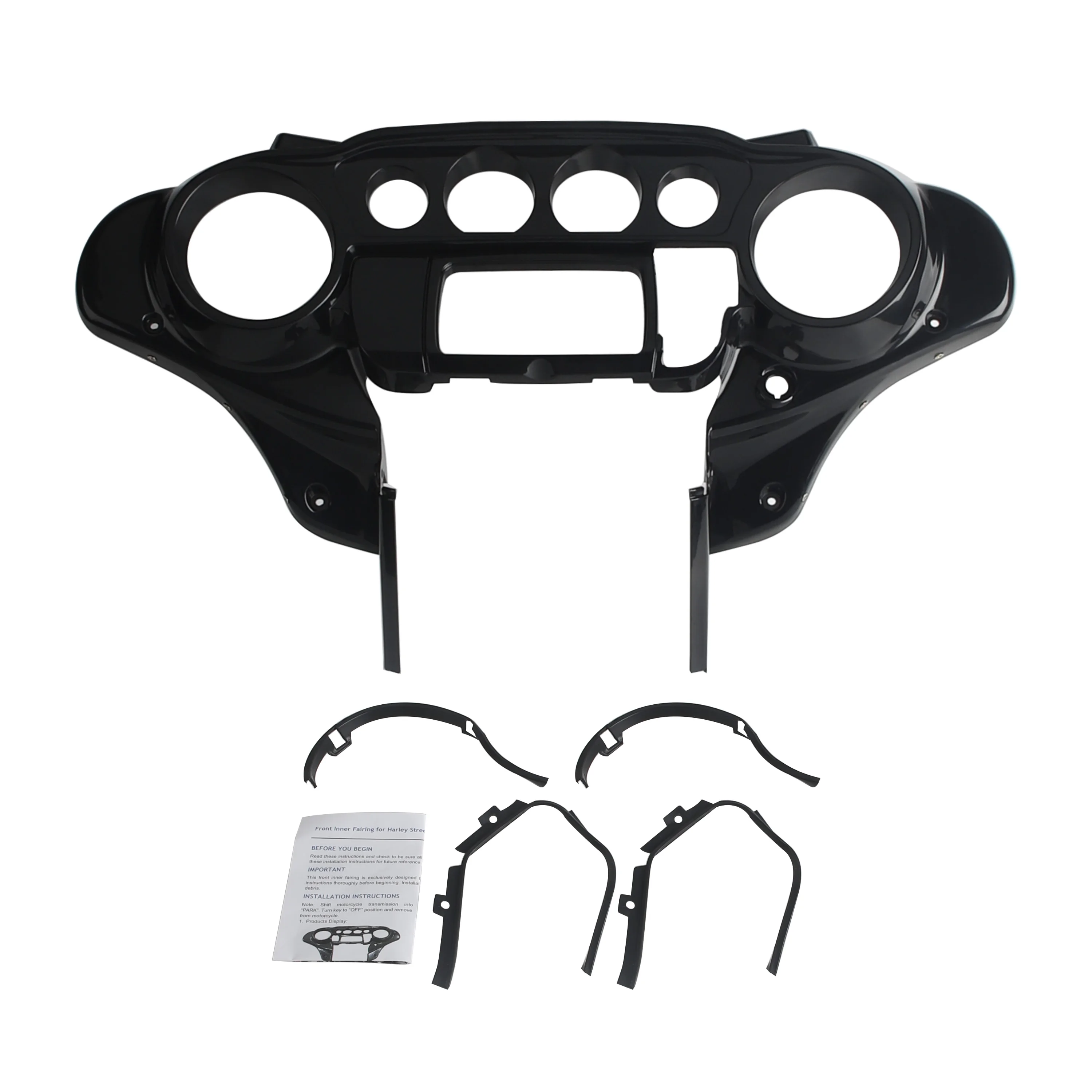 

Замена CoolCar ABS черный внутренний обтекатель мотоцикла для Harley Touring Electra Glide Street Glide 2014-2023