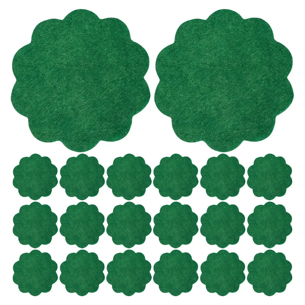 40 قطعة وسادة التربة المضادة للتسرب لوعاء الزهور أسفل بونساي حصيرة الصرف وعاء النبات نفاذية شبكة حديقة أداة ملحق #3