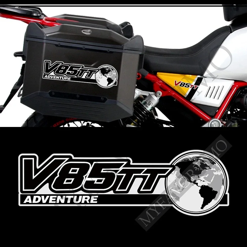 Tanque Pad Protector Adesivos, Decalque, Emblema De Bagagem, Casos De Logotipo, Tronco Decalque, Moto Guzzi V85TT, V 85 TT, 2019, 2020, 2021, 2022