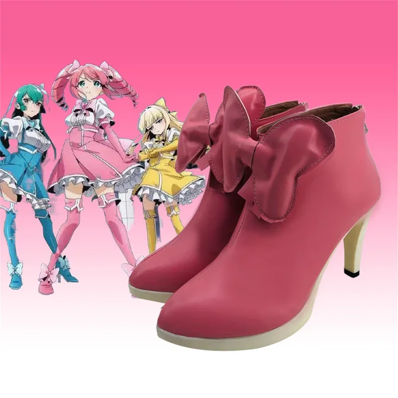 SN55Gushing over Magical Girls Hanabishi Haruka Cosplay Shoes Minakami Sayo Anime Tenkawa Kaoruko Halloween For Woman Men S$5Q@1