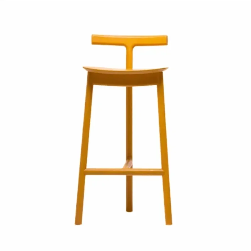 Solid Wood Bar Chairs for Home Bar Chair Nordic Designer Leisure High Stools Modern Minimalist Household Bar Chair Furniture