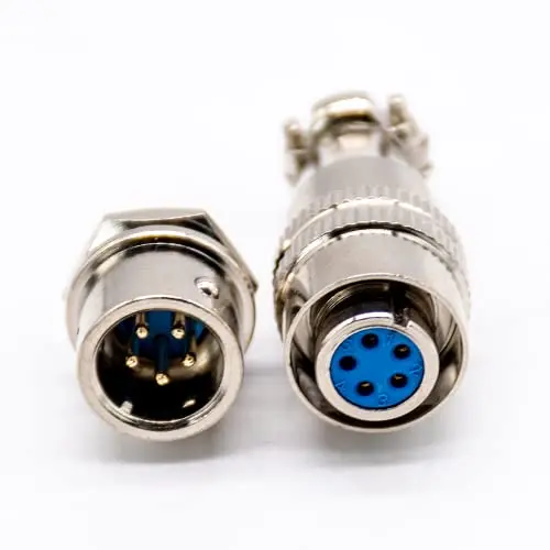 Aviation Plug XS9 5 Pin Circular Waterproof Push Pull Connector