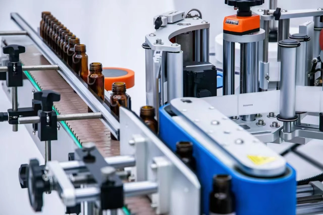 HL-510 Hot Sale Automatic Multifunctional Positioning Sticker Labeling Machine Vertical Round Bottle Labeling Machine