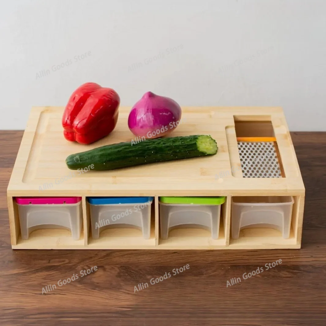with drawer with storage function cutting board sorting cutting board dormitory fruit