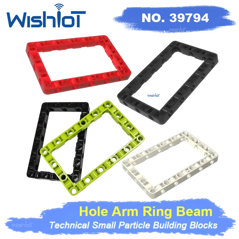 

Кольцевая балка с отверстием 7x11 39794, аксессуары для самостоятельного сращивания, игрушечные строительные блоки, совместимые частицы