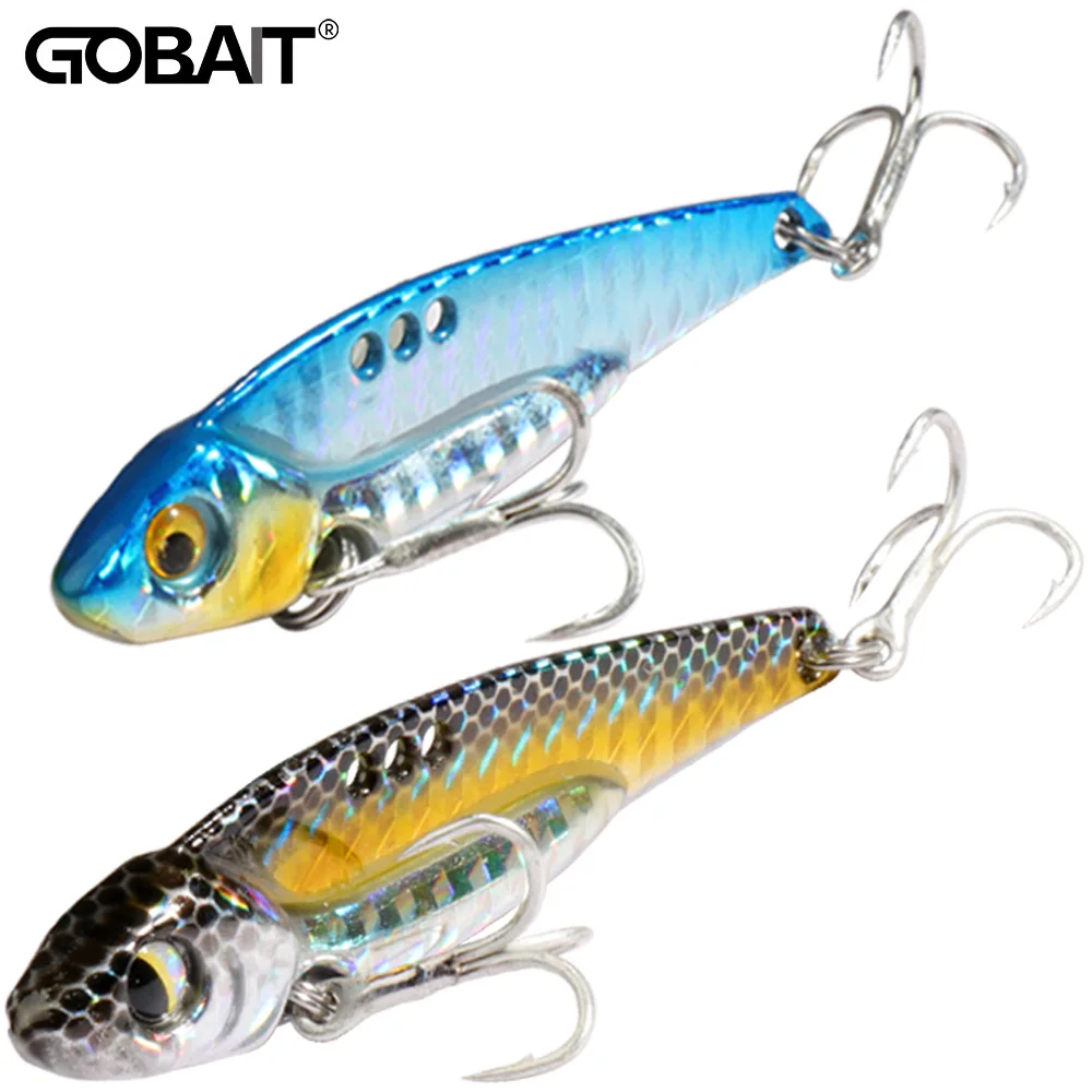 VIB Fishing Lure 7-18g Blade Metal Sinking Spinner Vibration Bait Swimbait Pesca for Bass Pike Perch Pesca Crankbait Tackle Bait