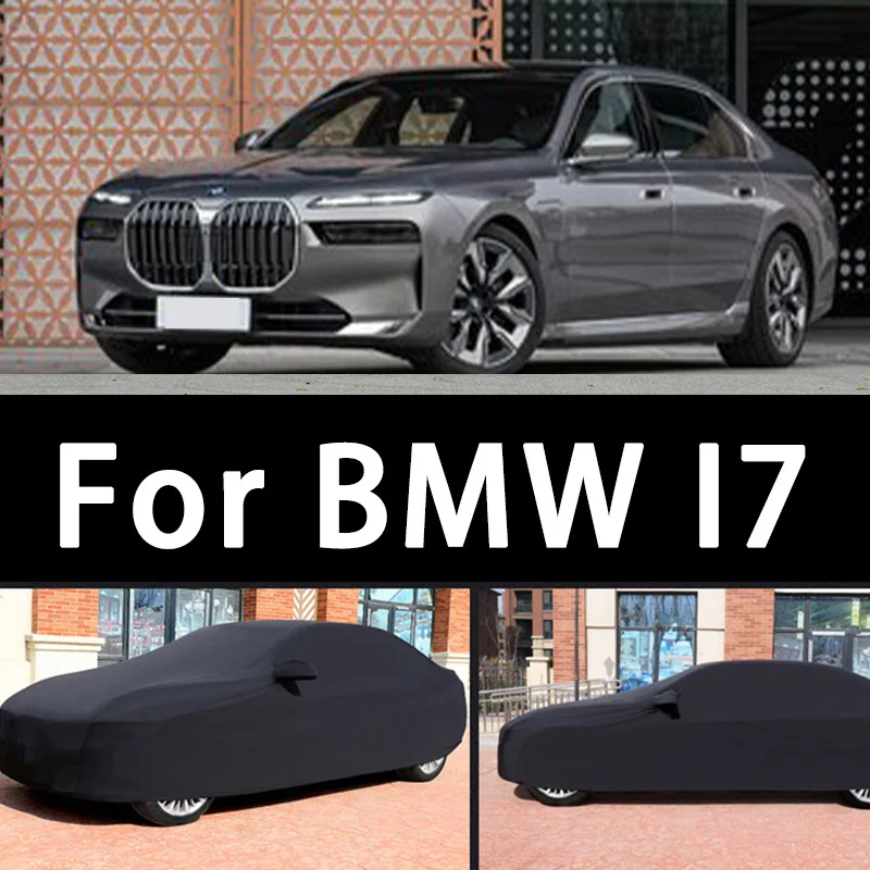 

for BMW I7 outdoor Elastic carcover Sunscreen heat insulation snowcover adustprevention wear-resistant anti-static