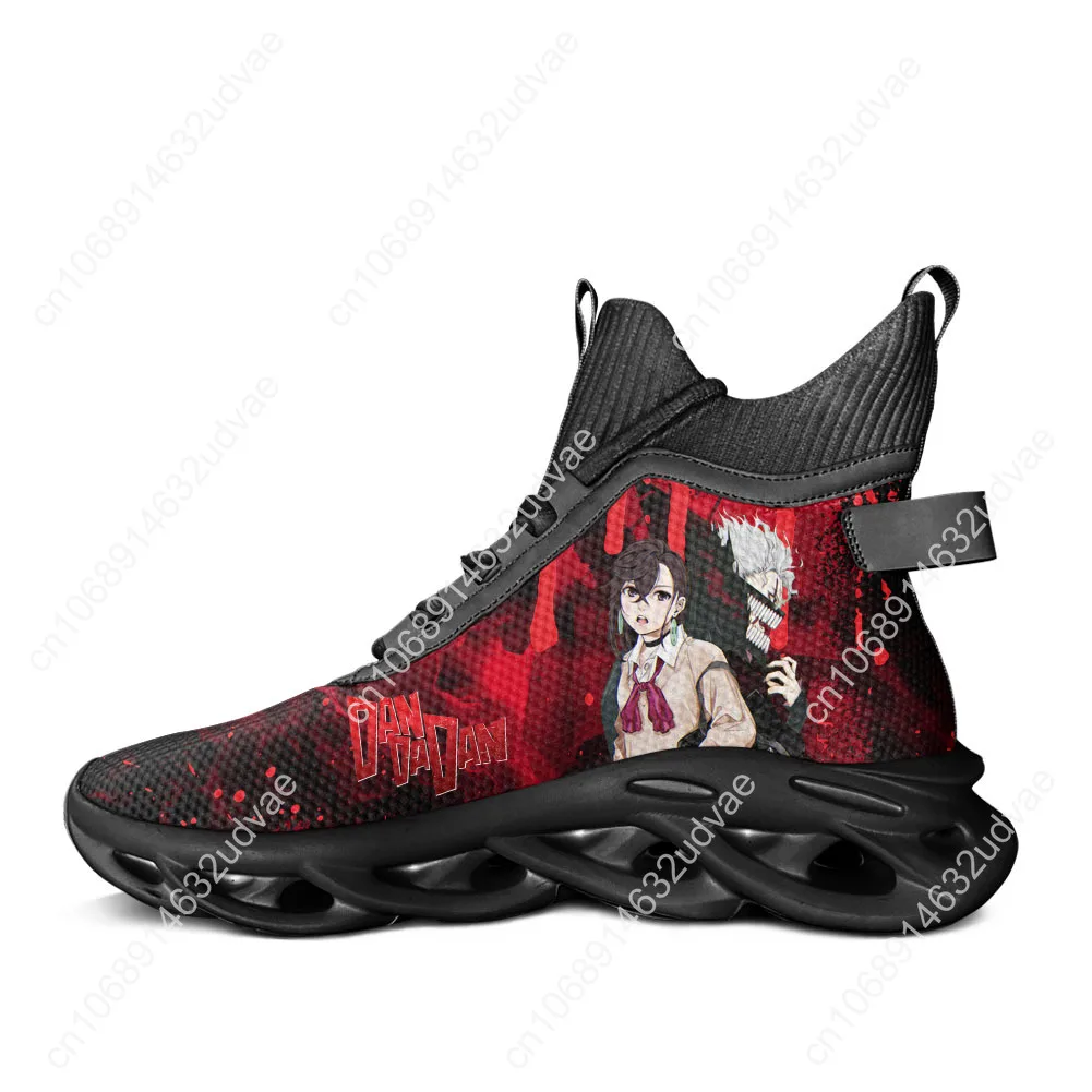

Dandadan High Top Flats Sneakers Animation Mens Womens Sports Running Shoes High Quality Sneaker Lace Up Mesh Footwear Shoe