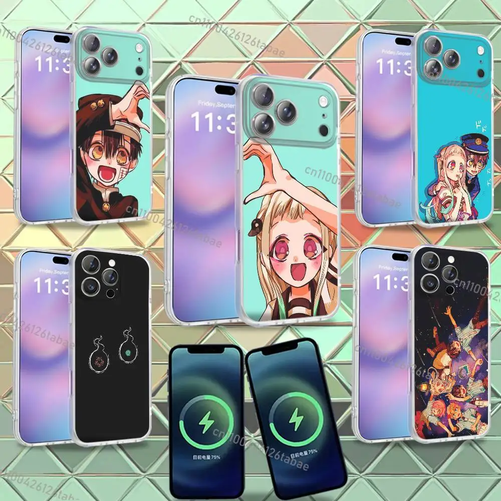 Anime Toilet Bound Hanako Kun For iPhone 18 17,12,11,14,13,15,16,Plus,Air,Pro,Max,E,Mini for Magsafe Magnetic Frosted Phone Case