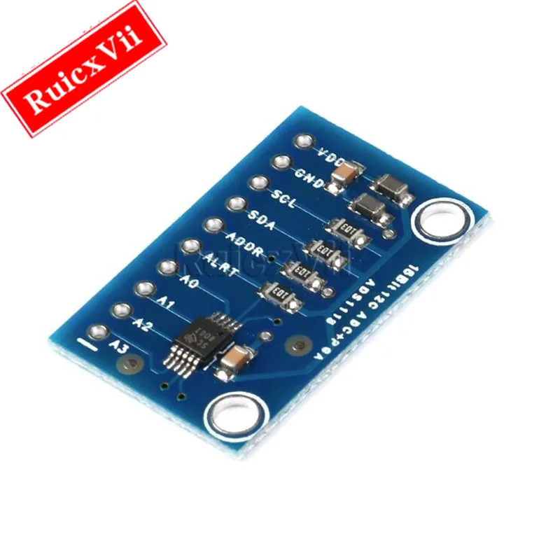 16-bit I2C ADS1115 module ADC 4 channels with professional gain amplifier analog-to-digital converter