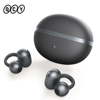 QCY Crossky C50 Open Ear Wireless Earbuds Bluetooth 6.0 Comfort Clip On Sports Earphone 4 Mic AI Clear Call Bass Boost Headphone