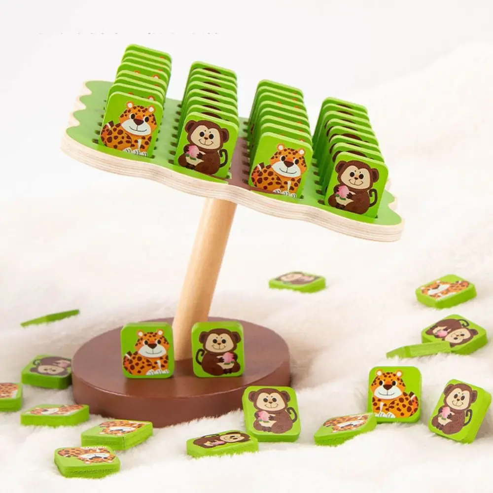 Family Games Animal Balance Tree Board Game Concentration Balancing Monkey Interactive Mini Balance Puzzle Pinata Fillers