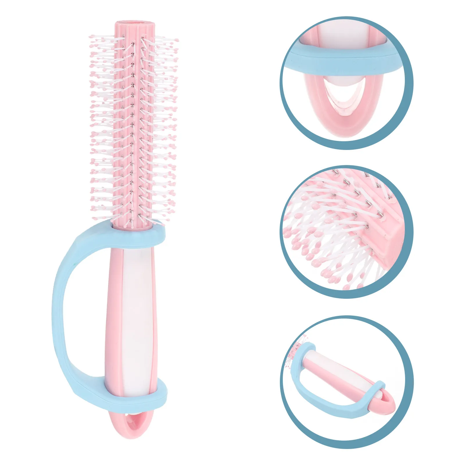 

Durable Long Handle Comb for Seniors and Disabled People Antistatic Lightweight Portable Practical Hair Grooming Aid