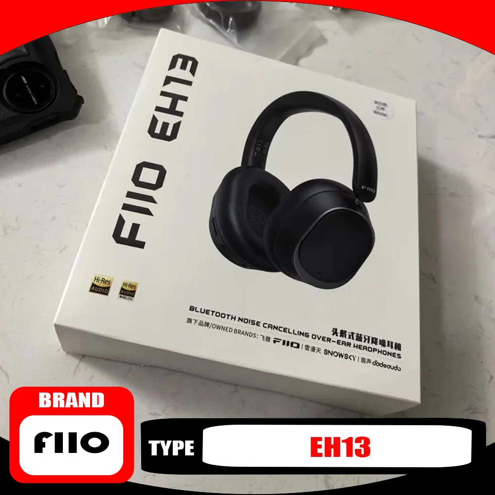 FiiO EH13 Hybrid ANC Bluetooth Over-Ear Headphone Wireless Noise Cancelling Headphones Durable