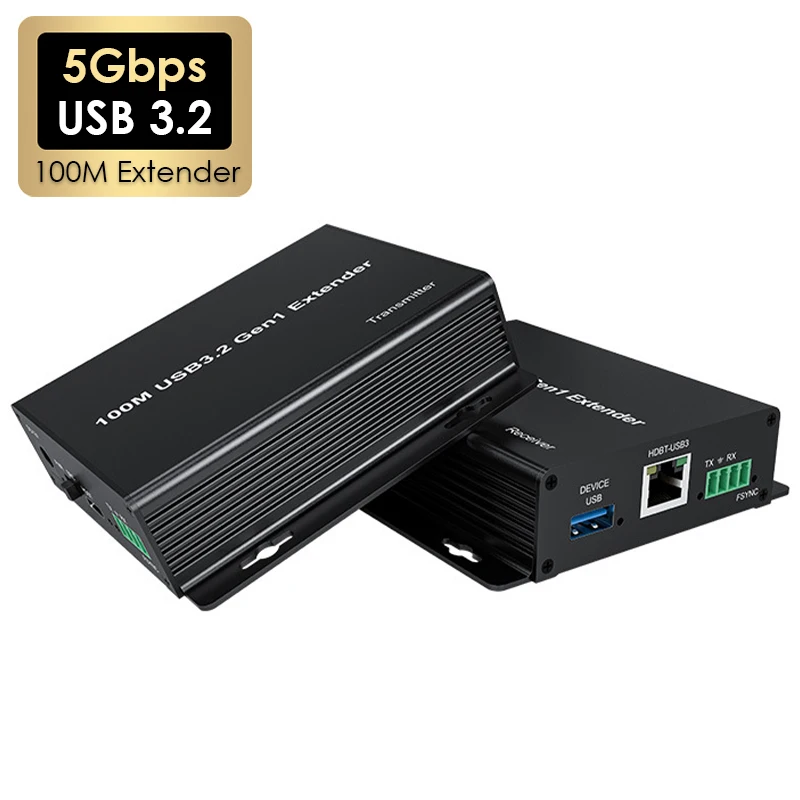 

НОВЫЙ удлинитель USB 3.2 Gen 1, 5 Гбит/с, более 100 м, кабель CAT6 RJ45, USB SuperSpeed, передача данных USB3.0, поддержка веб-камеры, удлинитель принтера