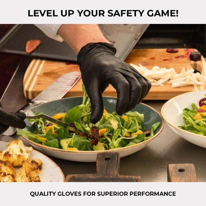 20-100PCS Latex Gloves Disposable Rubber Gloves Home Kitchen Cooking Tools Tattoo Washing Car Household Cleaning Work Gloves