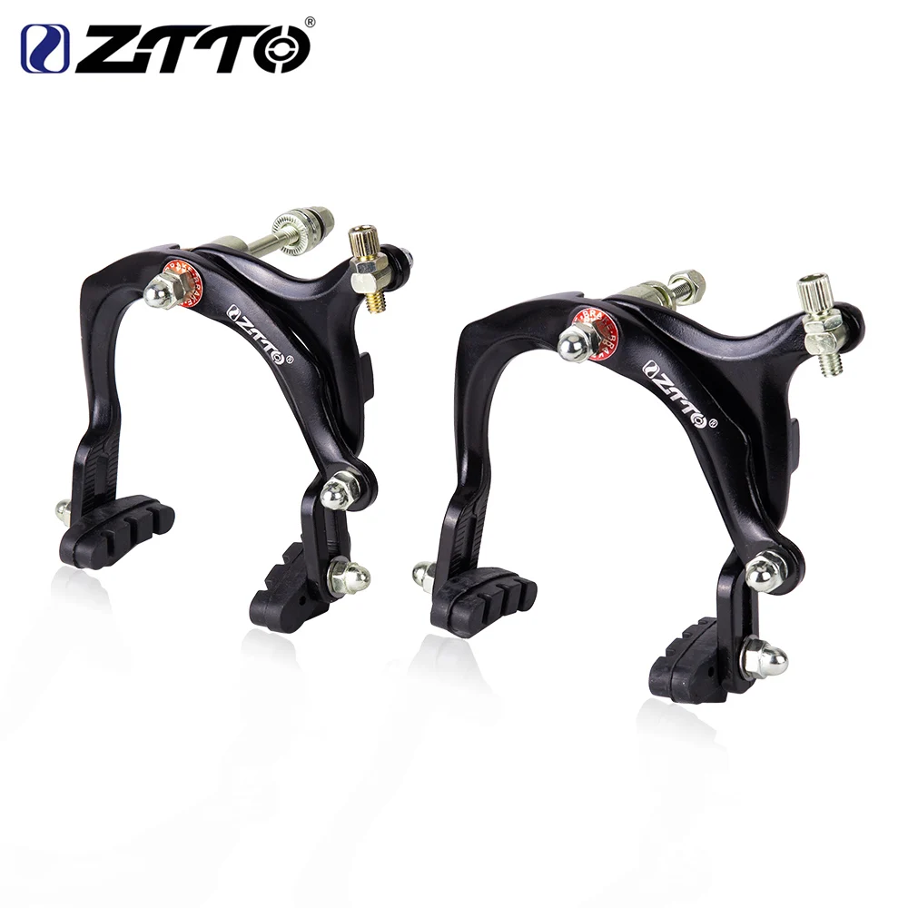 ZTTO C Calipers Rim Brake Bicycle Side Pull Brake for Cruiser Kids Bike City Cycling  Front Rear Friction Wheel Brake With Pad