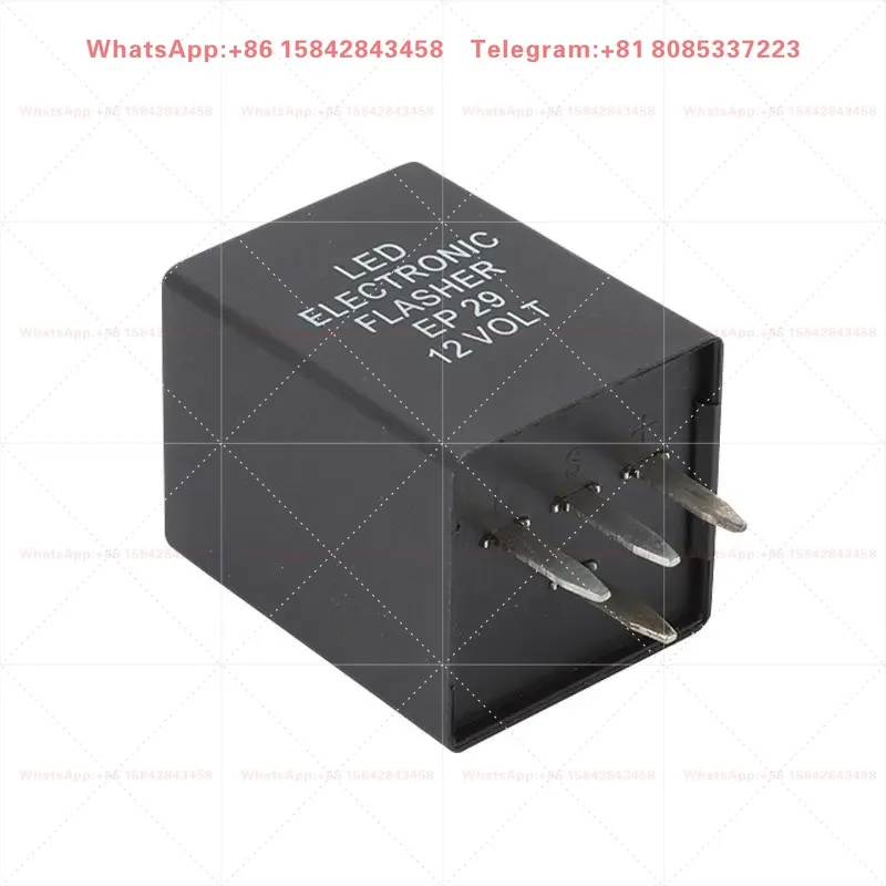 EP29 LED 4-Pin Electronic Flasher Relay DC Stable Protection for Car Turn Signal Light