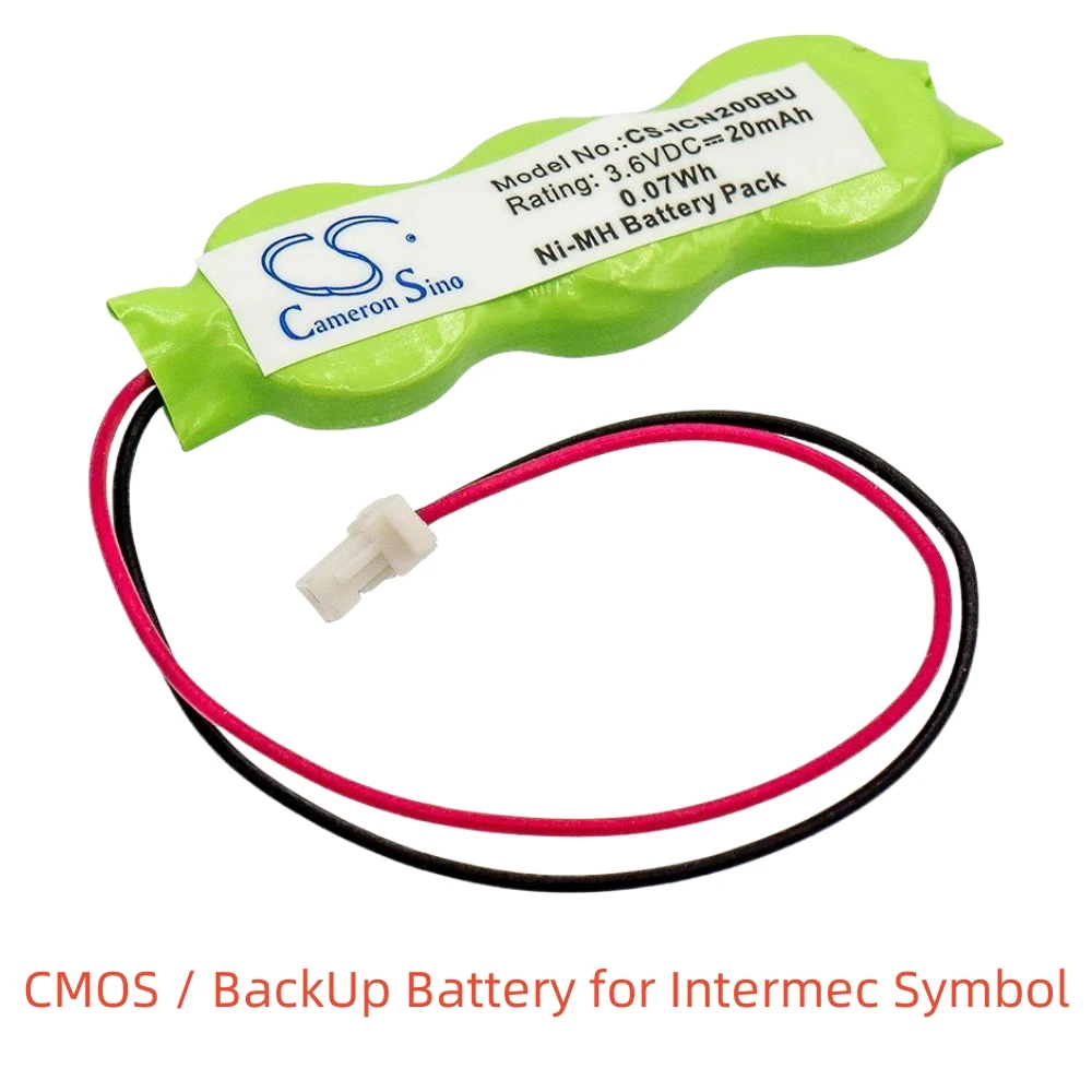 Ni-MH Battery for Intermec Symbol CMOS / BackUp.3.6V,20mAh,CN2 CN2B 6400 MC9090-GU0HJEFR1ER,317-200-001,3/V15H