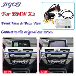 For BMW X2 F39 NBT EVO System 2018~2021 Rear View Camera Decoder Interface Display Original Car Screen Upgrading Adapter Module