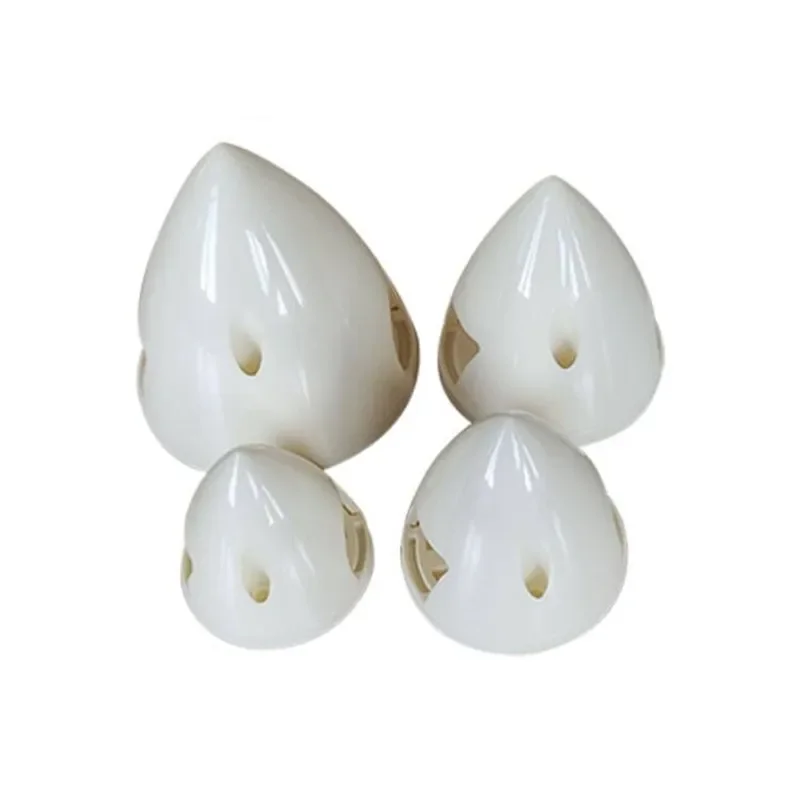 XAERO 1.5-3 Polegadas Nylon RC Hélice 2 Lâmina Ponto Ponta Spinner Branco para Asa Fixa/Drone Peças de Reposição
