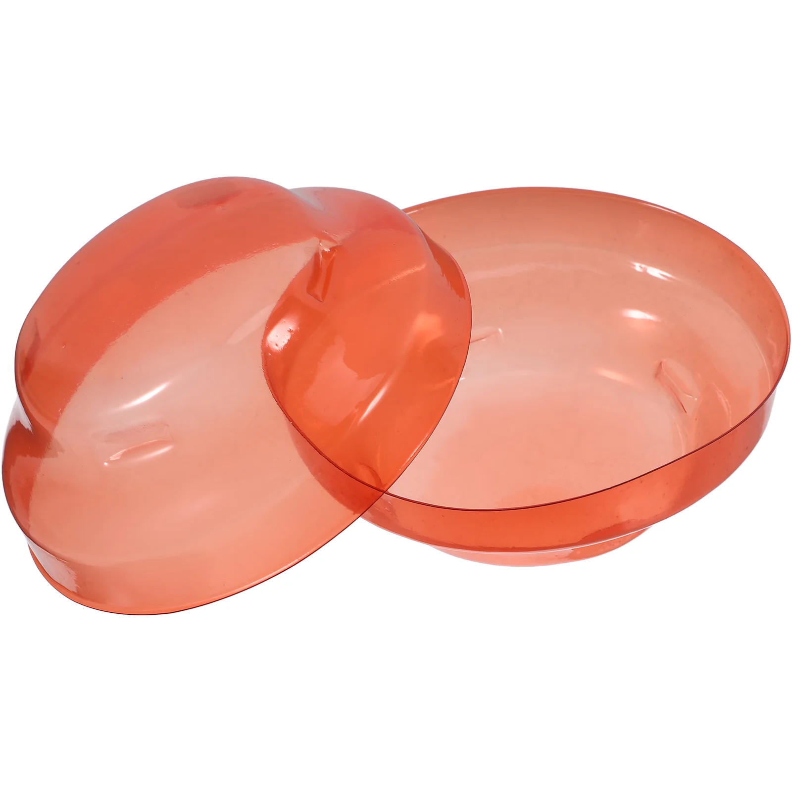 2 Pcs Dust Cover Smoke Cap Alarm Protector Decorative Covers for Cooking Protective Abs Plastic