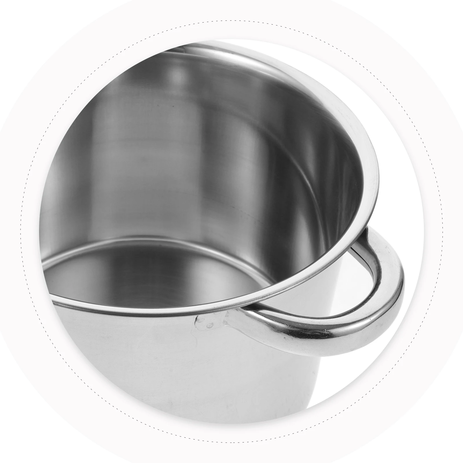 

Stainless Steel Crayfish Barrel Large Pot for Cooking Metal with Lid Oil Storage