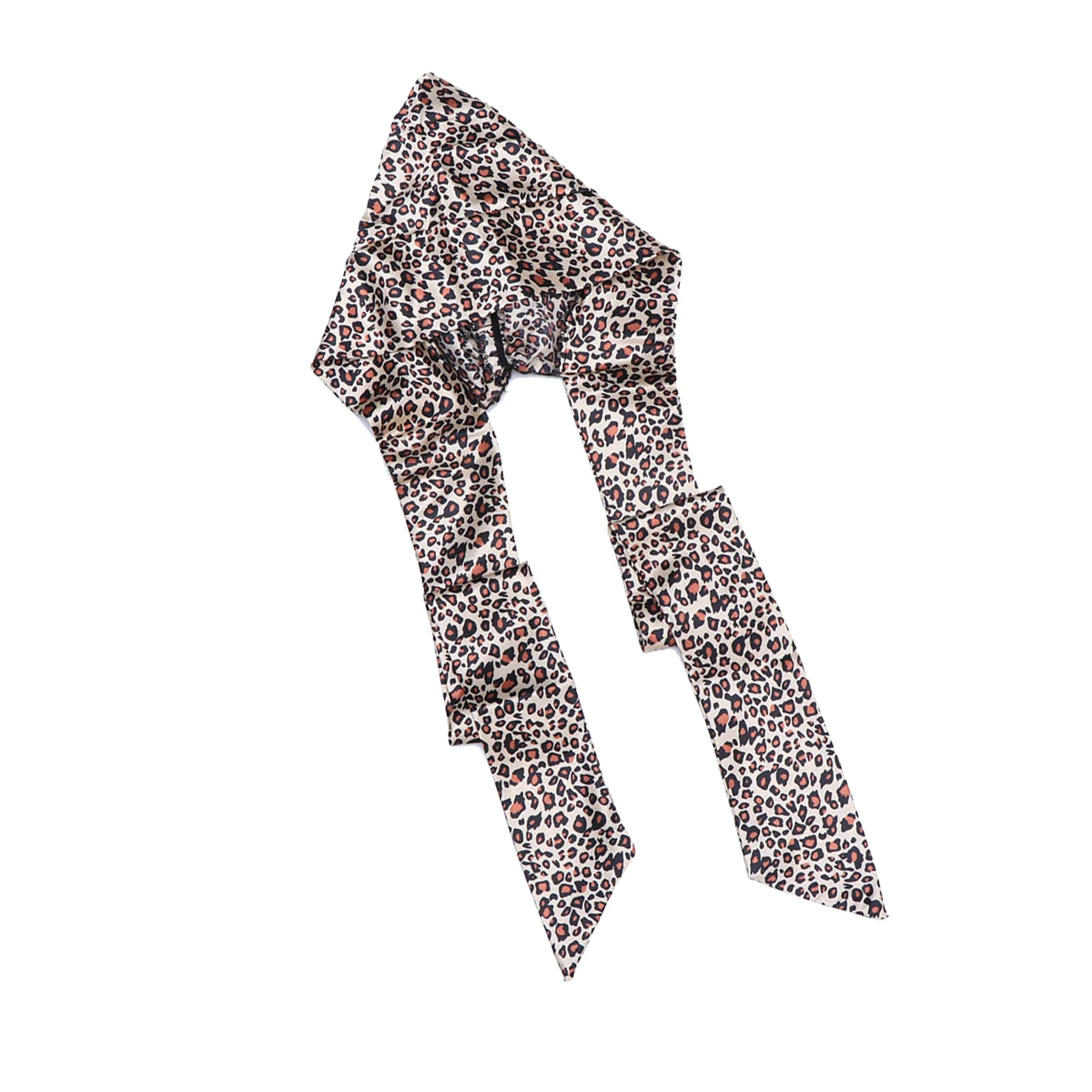 

Printed Flower Women Stretch Turban Hat Satin Scarf Hair Wrap Chemo Head Cover Photography Elegant Lady Turban