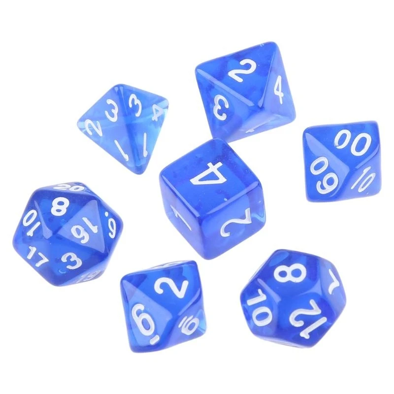 G7NF D4 D6 D8 D10 D12 D20 Game Set