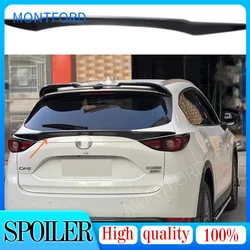 For Mazda CX-5 CX5 2018 2019 2020 2021 2023 Rear Middle Spoiler Wing Carbon Fiber Trunk Lip Wing Black White Spoiler Car Styling