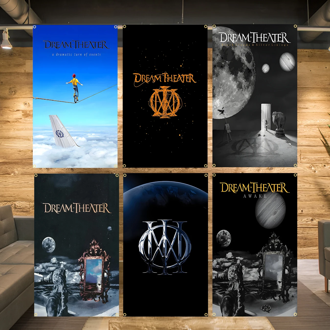 Bandera de banda de Rock pesada D-Dream de 3x5 pies, pancarta de impresión Digital de poliéster para arte de pared del dormitorio, tapiz para puerta, decoración de teatros