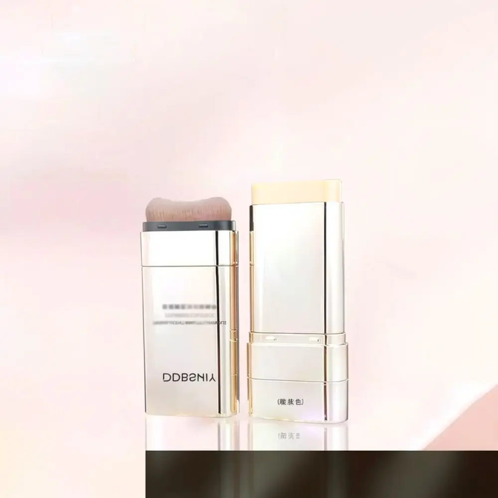 Waterproof Foundation Concealer Stick Dual Ended Eraser Design Long Lasting Face Makeup Tool Natural Matte Base Cosmetic
