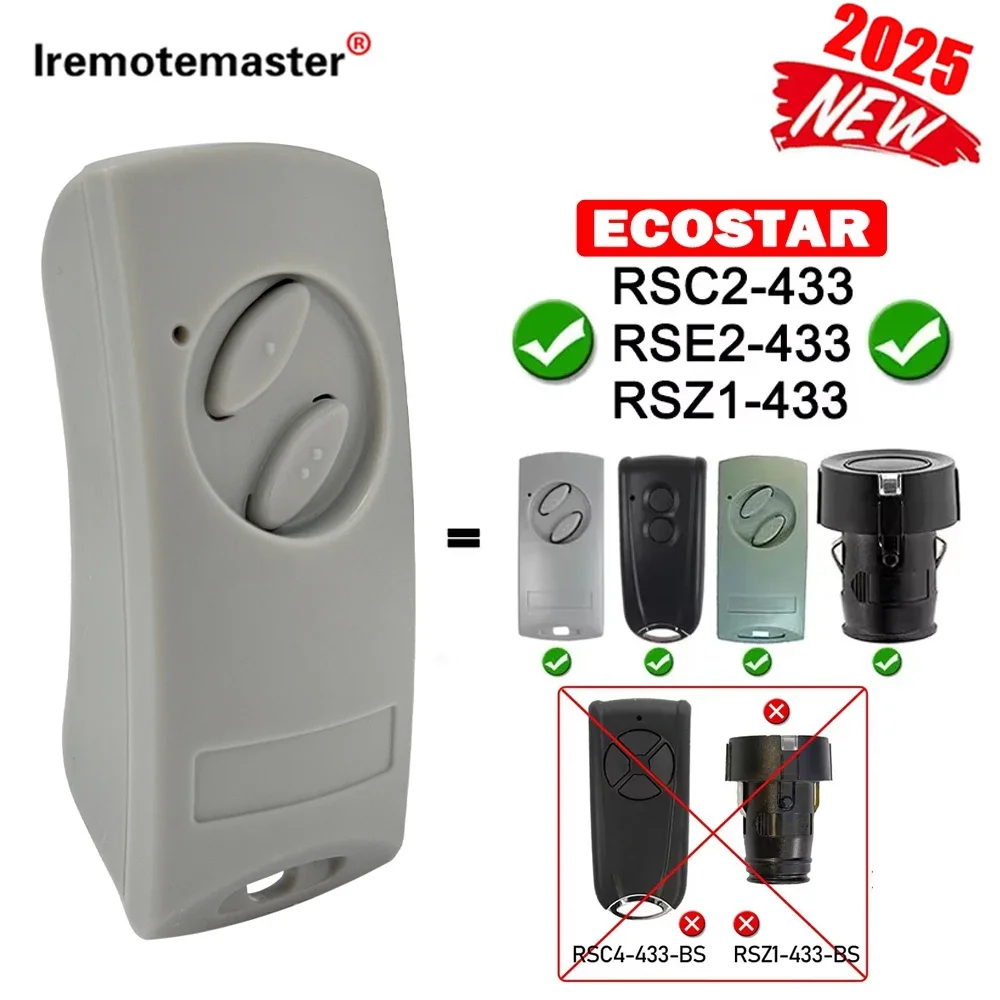 

Пульт дистанционного управления для гаражных ворот для оператора EcoStar RSC2-433 RSE2-433 RSZ1-433 Hormann Ecostar Liftronic TUBAUTO 500 700 800