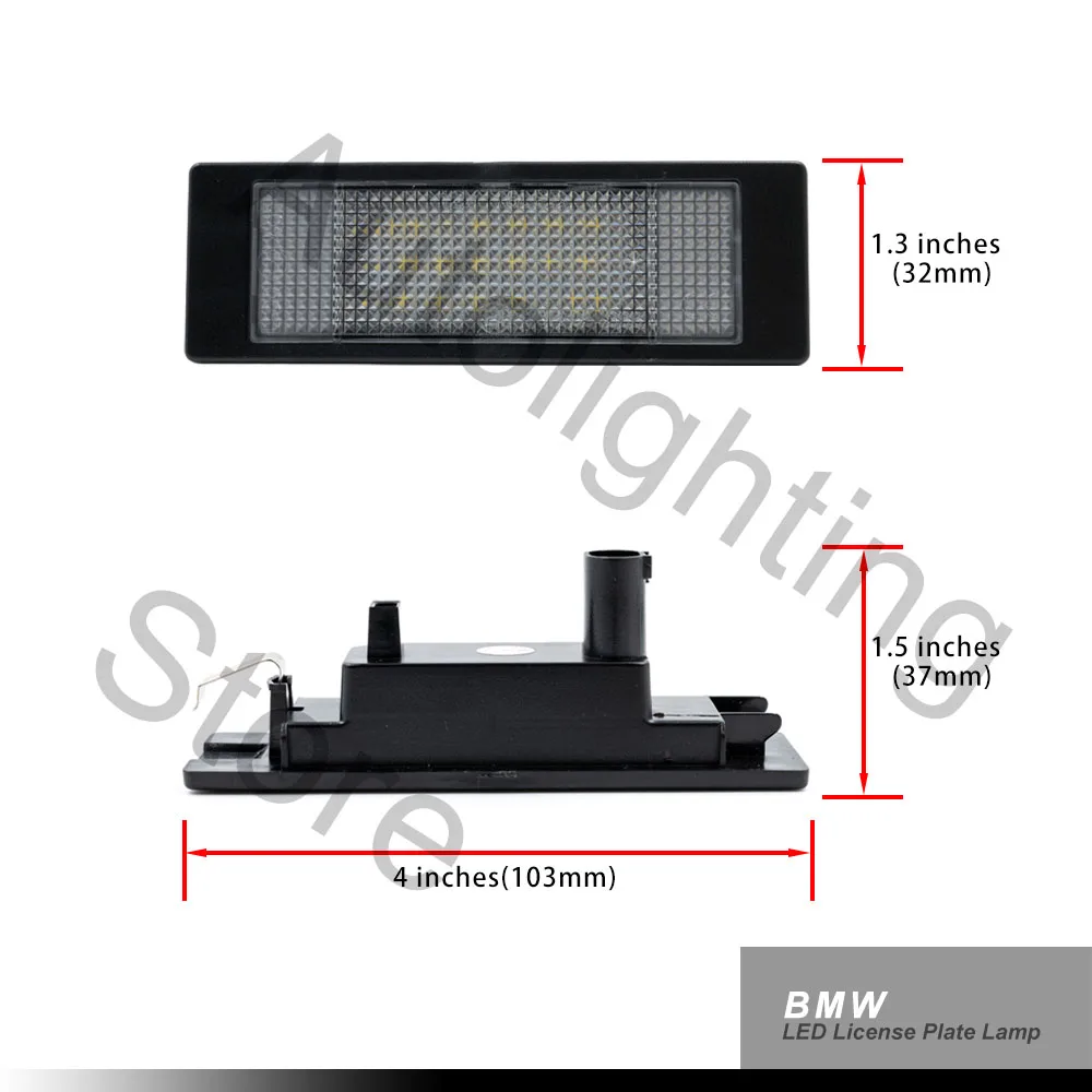 2 pz auto LED targa luce Can-bus nessun errore per Fiat Multipla 1998- Marea Benzina 1996-1999 Diesel Bz DS Gamma 99